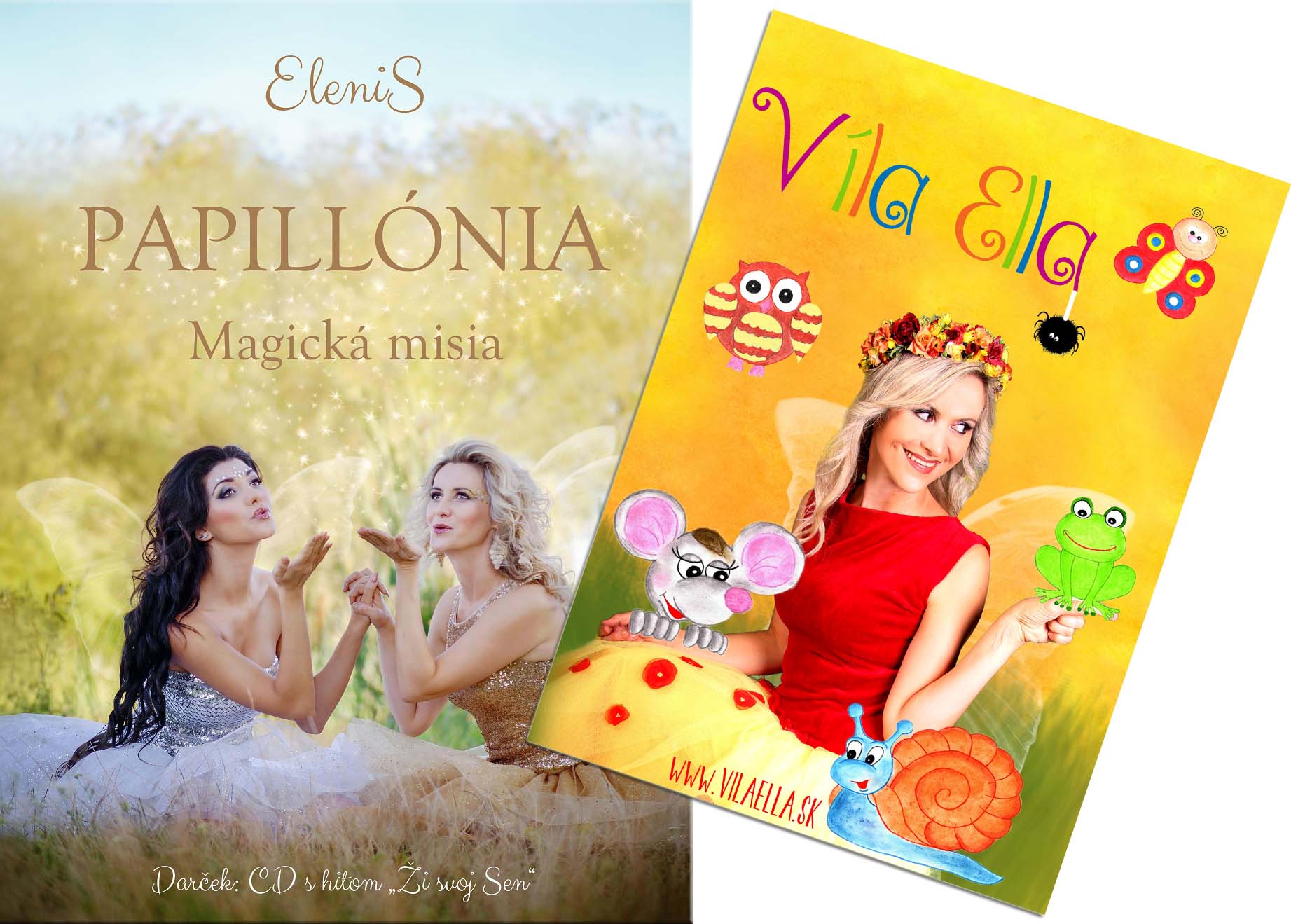 KNIHA + DVD VÍLLA ELLA A ZVIERATKÁ